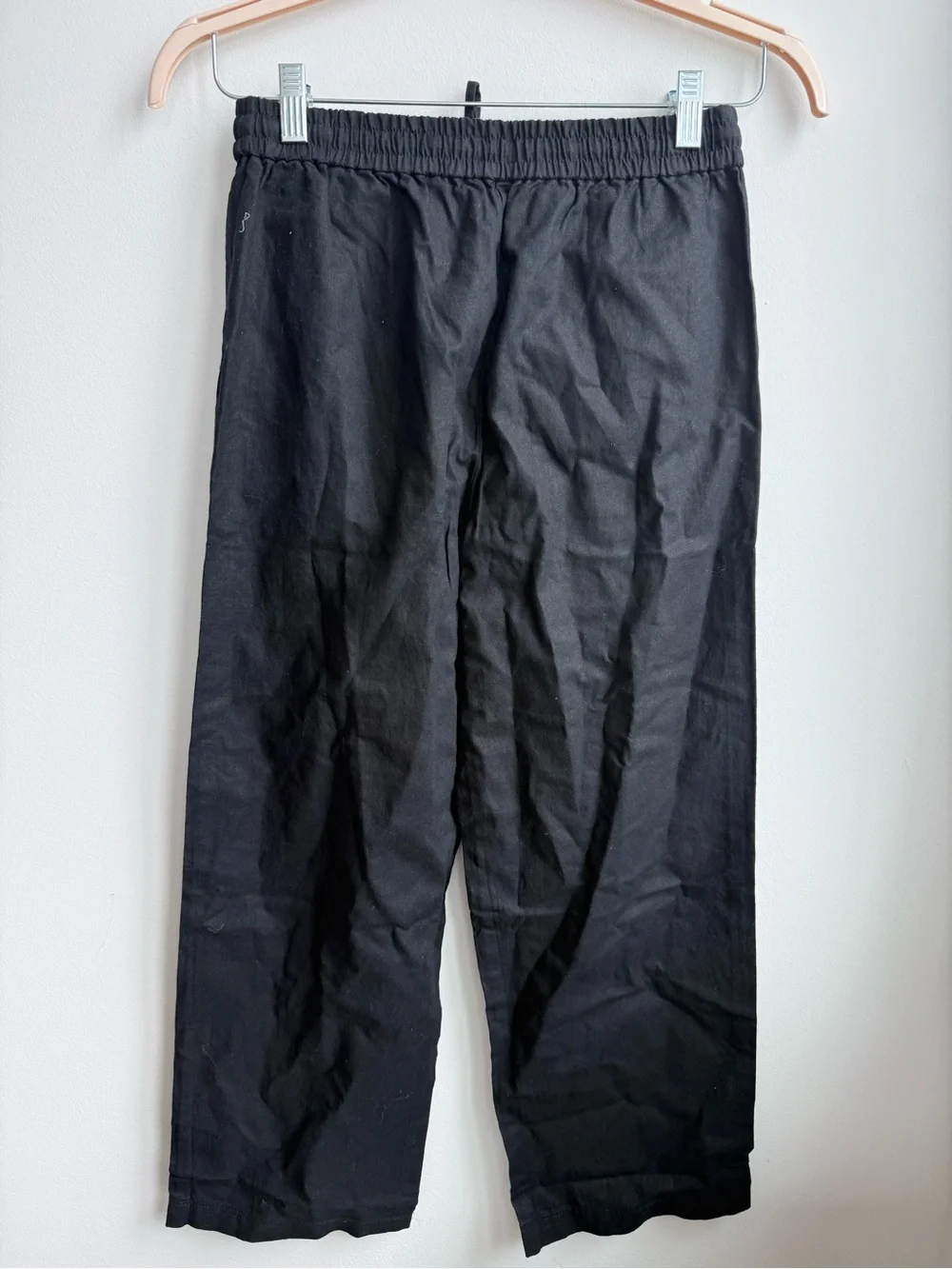 J. Crew Black Drawstring Jogger Pants - Picture 2 of 5